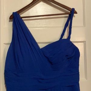 Royal blue formal dress